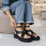 Sandália Feminina Flatform Comfort Vizzano