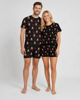 Kit Casal Pijama Curto Personalizado com fotos