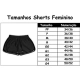 Shorts Bermuda Feminina Personalizada com foto Rosa